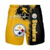 Pittsburgh Steelers NFL full 3D Printed short