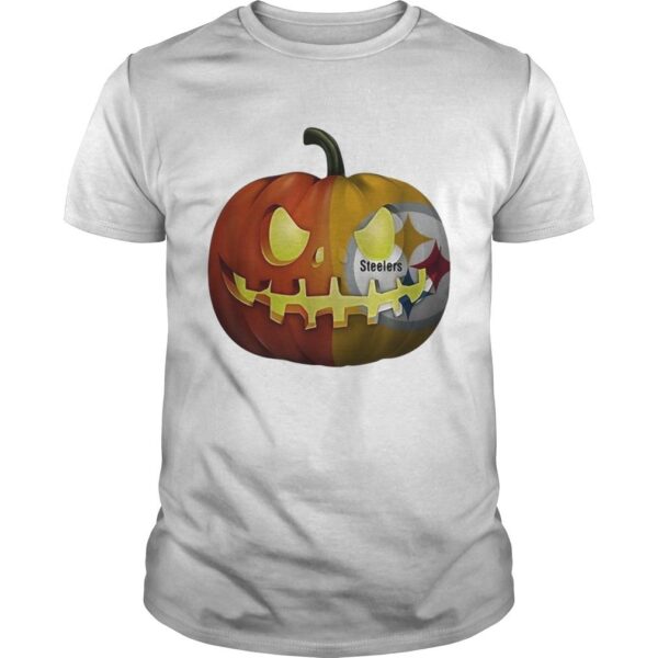 Pittsburgh Steelers nfl pumpkin Halloween t shirt custom for fan