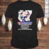 Rob Gronkowski 11 years 20102022 Tampa Bay Buccaneers New England Patriots thank you for the memories signature shirt