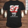 Rob Gronkowski Tampa Bay Buccaneers 20202021 thank you for the memories signature shirt