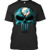Skull V3 Miami Dolphins T Shirt