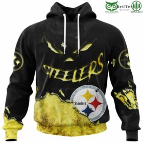 Steelers-NFL-Halloween-Football-3D-Shirt-custom-for-fan