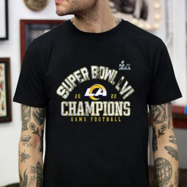 Super Bowl LVI 2022 Champions Rams nfl Football Shirt custom fan
