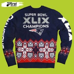 Supper-Bowl-XLIX-New-England-Patriots-nfl-Ugly-Christmas-Sweater-custom