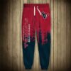 Sweatpants Mens NFL Houston Texans Printed 3D
