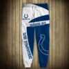 Sweatpants Mens NFL Indianapolis Colts Printed 3D