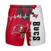 Tampa Bay Buccaneers NFL full 3D Printed short