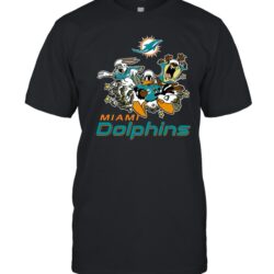 The Looney Tunes Football Team Miami Dolphins NFL T-shirt For Fans