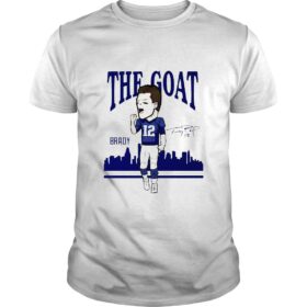 Tom Brady New England The Goat shirt