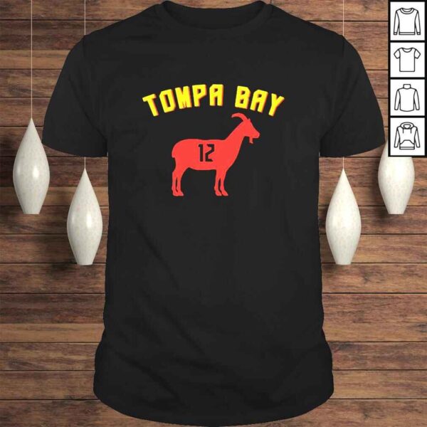 Tompa bay goat 12 T shirt custom