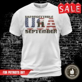Unforgettable 11 September t-shirt for patriot day