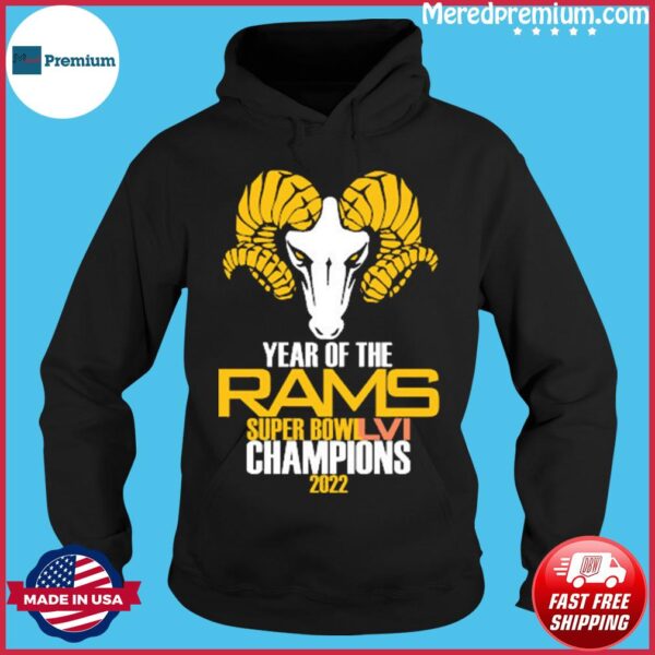 Year of the Rams Super Bowl LVI Champions 2022 t shirt custom fan