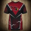 nfl Arizona Cardinals lightning graphic football 3d T-shirts custom fan nfl Arizona Cardinals lightning graphic football 3d T shirts custom fan