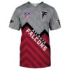 nfl Atlanta Falcons Short Sleeve football 3d T shirt custom fan