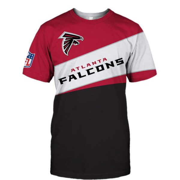nfl Atlanta Falcons new style football T Shirt 3D custom fan