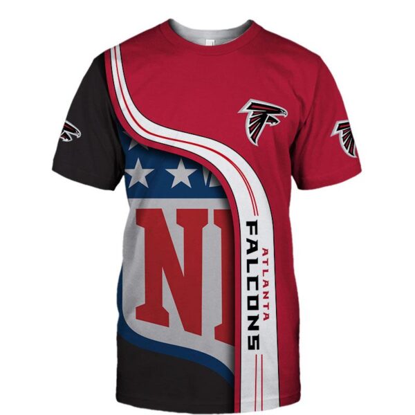 nfl Atlanta Falcons summer football T shirt 3D custom fan