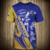 nfl Baltimore Ravens Graphic Cartoon player football 3d T shirt custom fan