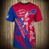 nfl Buffalo Bills Graphic Cartoon player football 3d T shirt custom fan