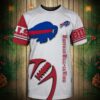 nfl Buffalo Bills Graphic balls football 3d T shirt custom fan