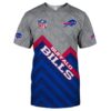 nfl Buffalo Bills Short Sleeve football 3d T-shirt custom fan nfl Buffalo Bills Short Sleeve football 3d T shirt custom fan