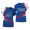 nfl Buffalo Bills curve Style football 3d T shirt custom fan