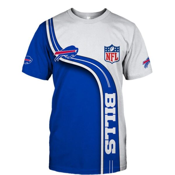 nfl Buffalo Bills football 3d T shirt custom fan