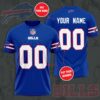 nfl Buffalo Bills football T shirt 3D Custom Your Name