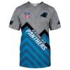 nfl Carolina Panthers Short Sleeve football 3d T-shirt custom fan nfl Carolina Panthers Short Sleeve football 3d T shirt custom fan