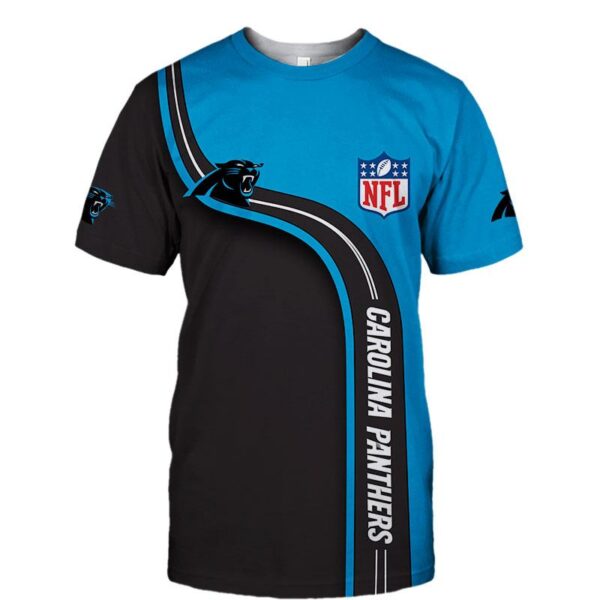 nfl Carolina Panthers football 3d T shirt custom fan