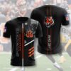 nfl Cincinnati Bengals Performance football T-shirt 3D custom fan nfl Cincinnati Bengals Performance football T shirt 3D custom fan
