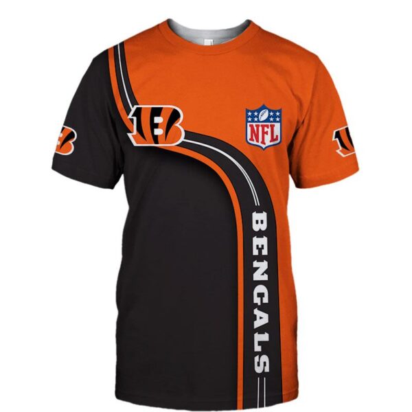 nfl Cincinnati Bengals football 3d T shirt custom