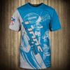 nfl Detroit Lions Graphic Cartoon player football 3d T-shirt cutom fan nfl Detroit Lions Graphic Cartoon player football 3d T shirt cutom fan