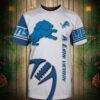 nfl Detroit Lions Graphic balls football 3d T shirt custom fan