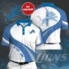 nfl Detroit Lions football 3d Polo shirt custom For Fan nfl Detroit Lions football 3d Polo shirt custom For Fan