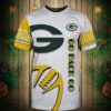 nfl Green Bay Packers Graphic balls football 3d T shirt custom fan