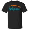 nfl Miami Dolphins simple Football T Shirt custom
