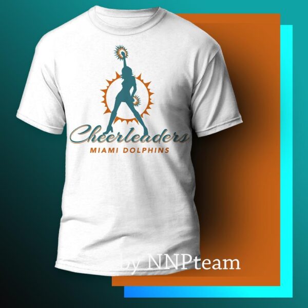 nfl miami football t shirt cheer leader miami for fans