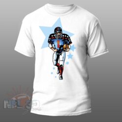 nfl player supper 1 play hard t-shirt unisex for fans