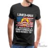 nfl t-shirt lineman flag america for fans rugby