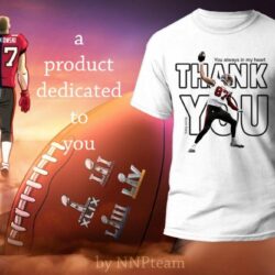 nfl thank you RobGronkowski t-shirt from fans