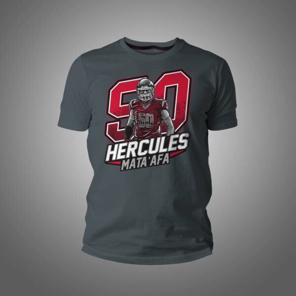 player football 50 hercules t-shirt for fans