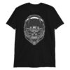 skull helmet Unisex T-Shirt for fans rugby skull helmet Unisex T-Shirt for fans rugby