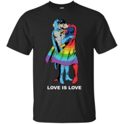 superman pride love batman pride t-shirt