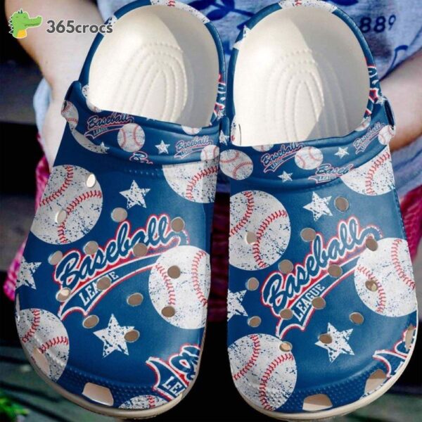 Baseball In Sky Baseball Ball In The Sky Baseball Lovers Birthday Crocs Clog Shoes