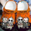 Custom Name Jack Skellington And Pennywise Crocs