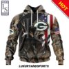 NFL Green Bay Packers Deer Hunting Camo Hoodie 3D NFL Green Bay Packers Deer Hunting Camo Hoodie 3D