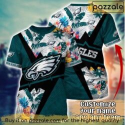 Philadelphia Eagles NFL Football shirt Personalized Name for fan