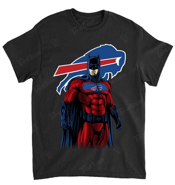 BUFFALO BILLS 013 Batman Flag Dc Marvel Jersey Superhero Avenger T SHIRT 2023