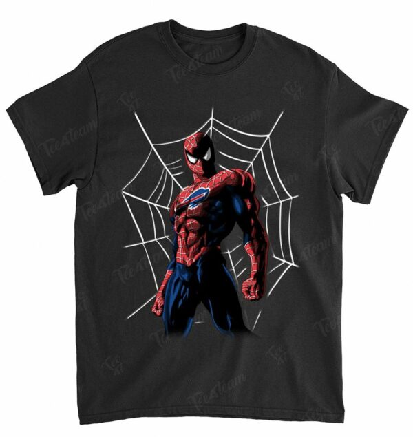 BUFFALO BILLS 021 Spiderman Flag Dc Marvel Jersey Superhero Avenger T SHIRT 2023