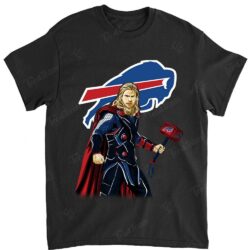 BUFFALO BILLS 025 Wonderwoman Dc Marvel Jersey Superhero Avenger  T-SHIRT 2023